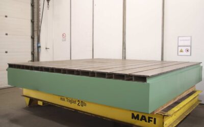 Aufspannplatte mit T Nut von unbekannt - 3050/3000/H445 mm – Bild 4