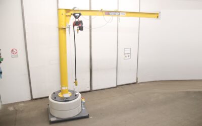 Alternative view of Säulenschwenkkran Ausleger 3,0 m/125 kg Mobil von VETTER - MOB10-PR1,25-3,0