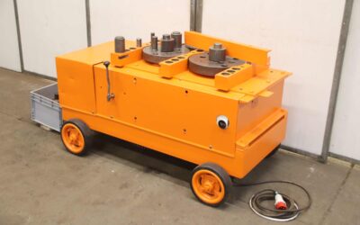 Betonstahl Biegemaschine 50 mm von VEM** - hydraulisch
