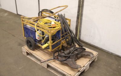 Hydraulische Abbruchzange von Bieri - Öffnungsweite 310 mm