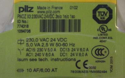 Sicherheitsrelais von Pilz - PNOZ X3 – Bild 5