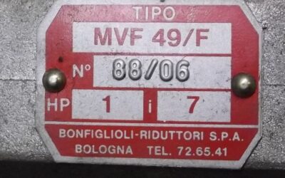 Getriebemotor 0,37 kW 197 U/min von Bonfiglioli - MVF49/F – Bild 4
