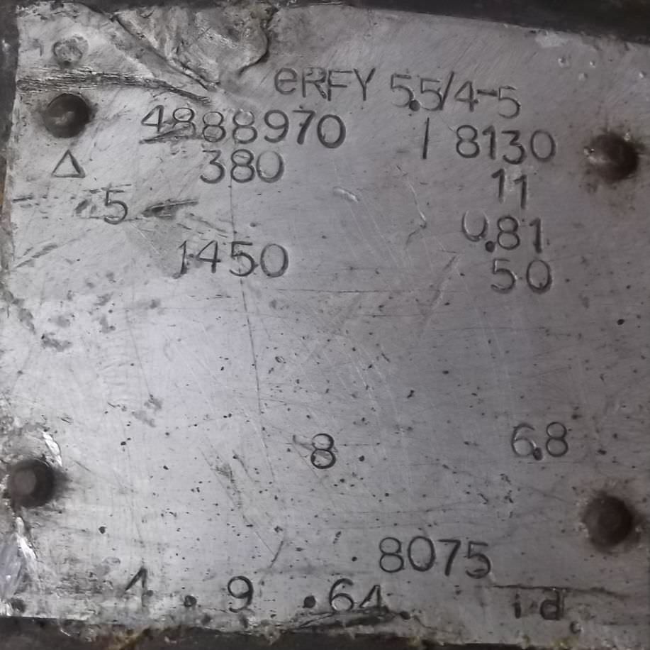 Elektromotor 5 kW 1450 U/min von Elektrim** - eRFY55/4-5 – Bild 4