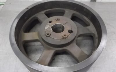 Keilriemenscheibe 8-rillig von Guss - SPB 507-8 (17 mm) – Bild 3