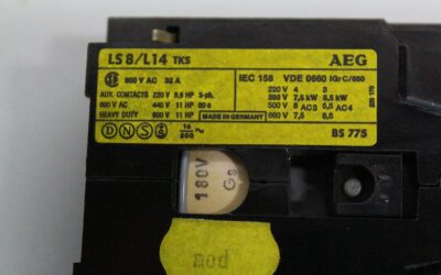 Schütz gleichstrombetätigt von AEG - LS 8/L14 TKS – Bild 6