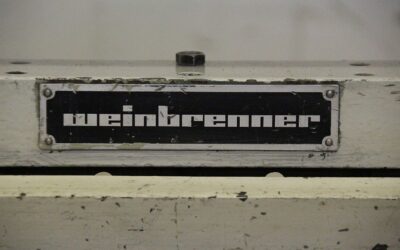Handtafelschere mit Schwenkbiegemaschine von Weinbrenner** - UBM6 – Bild 4