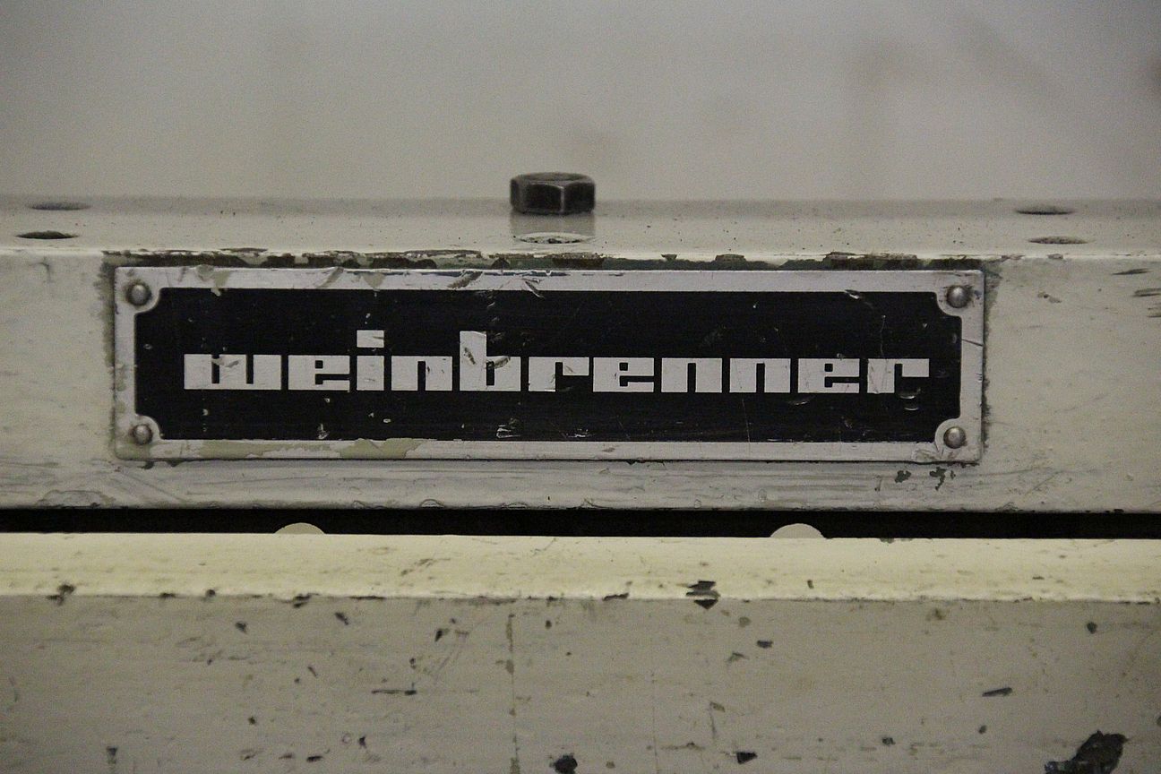 Handtafelschere mit Schwenkbiegemaschine von Weinbrenner** - UBM6 – Bild 4