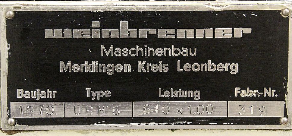Handtafelschere mit Schwenkbiegemaschine von Weinbrenner** - UBM6 – Bild 13