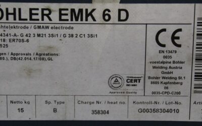 Schweißdraht 0,8 mm von Böhler - EMK 6 D – Bild 4