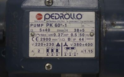 Kreiselpumpe von Pedrollo - PK 60-1 – Bild 4