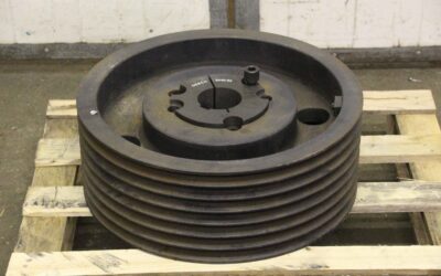 Keilriemenscheibe 7-rillig von Guss - SPC 510-7 (22 mm) – Bild 3