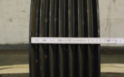 Keilriemenscheibe 7-rillig von Guss - SPC 510-7 (22 mm) – Bild 6