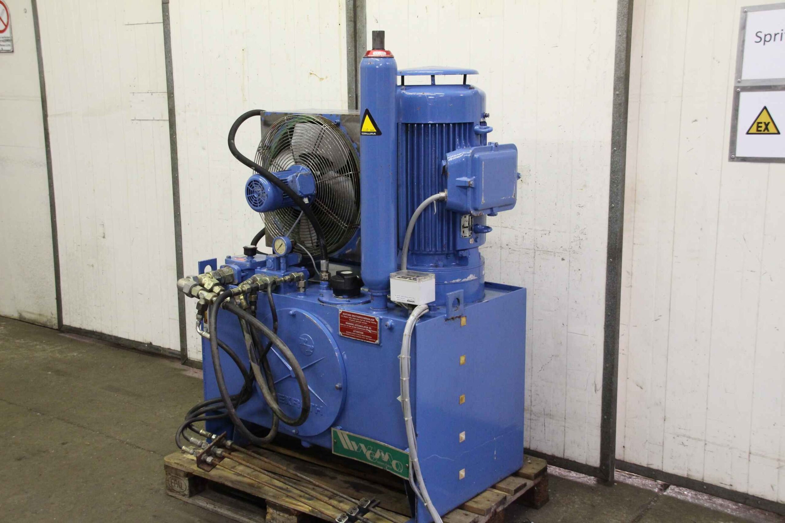 Hydraulikaggregat 22 kW/ 260 bar - 60 Liter/min von Rexroth Hydraudyne - 03 HDJ
