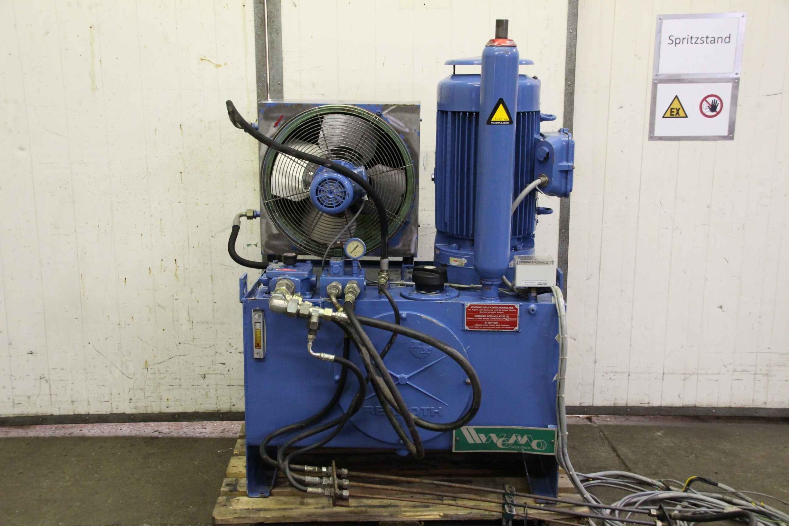Hydraulikaggregat 22 kW/ 260 bar - 60 Liter/min von Rexroth Hydraudyne - 03 HDJ – Bild 3