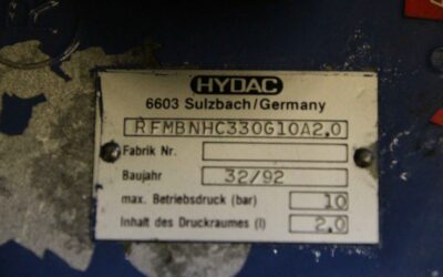 Hydraulikaggregat 22 kW/ 260 bar - 60 Liter/min von Rexroth Hydraudyne - 03 HDJ – Bild 9