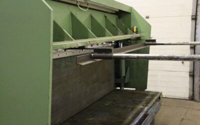 Tafelschere 2 x 2580 mm von unbekannt - hydraulisch – Bild 9