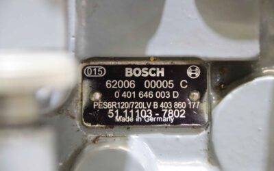 Einspritzpumpe für Dieselmotor 6 Zylinder von Bosch - PES6R120/720LV  RQV300-900 RV – Bild 4