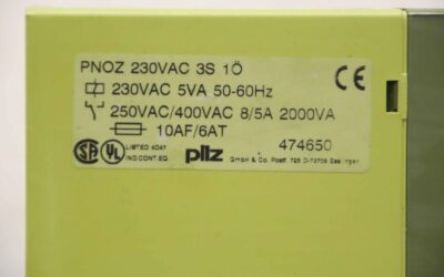 Sicherheitsrelais von pilz - PNOZ 230VAC 3S 1Ö – Bild 11