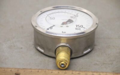 Manometer von Wika - 0 bis 160 bar – Bild 3