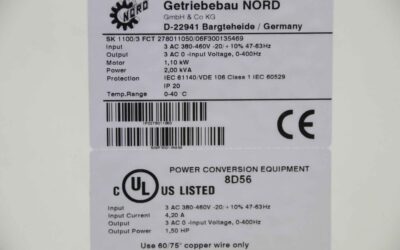 Frequenzumrichter 1,1 kW von Nord - vector mc SK 1100/3 FCT – Bild 6