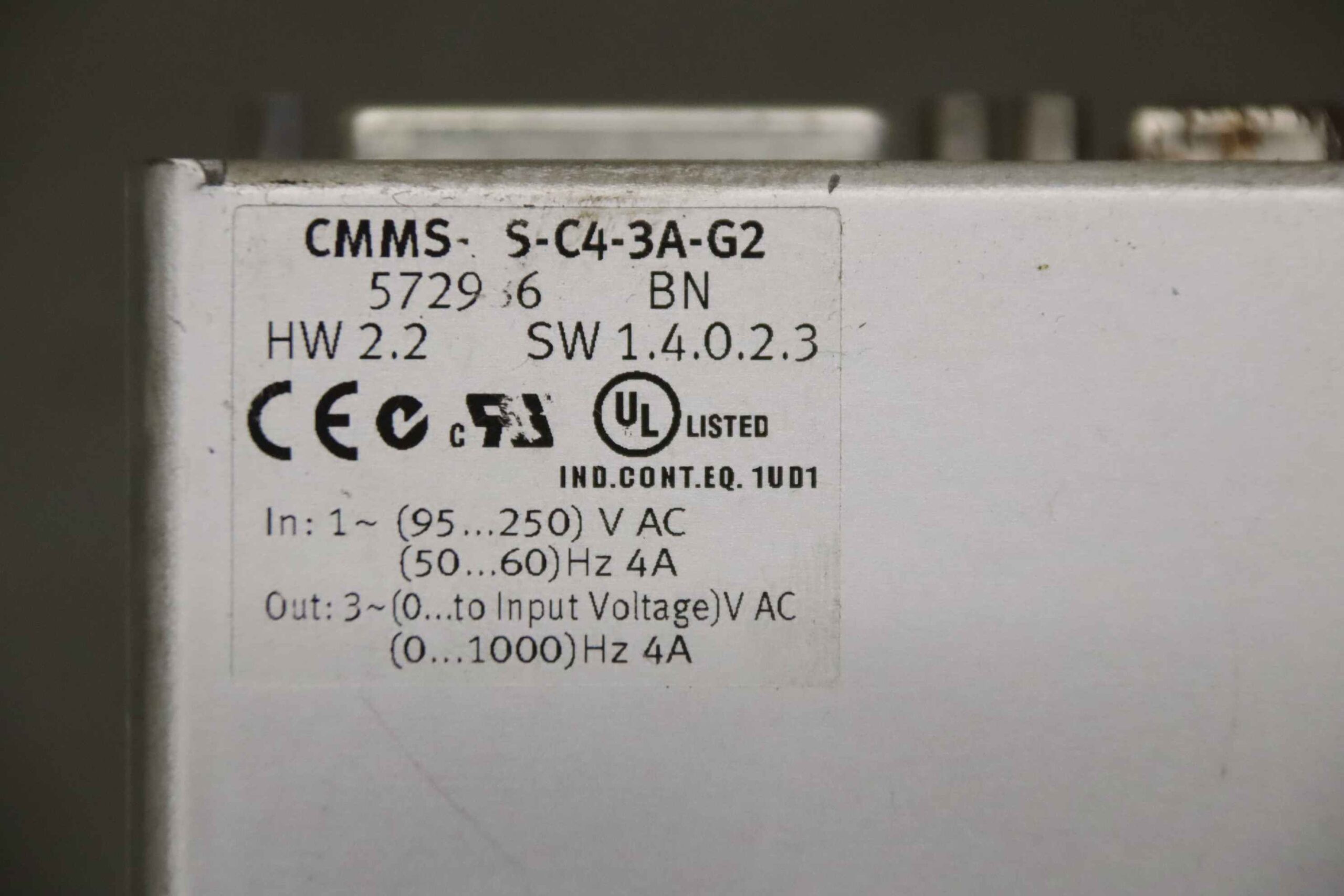 Motorsteuerung von Festo - CMMS-AS-C4--3A G2 572986 – Bild 4