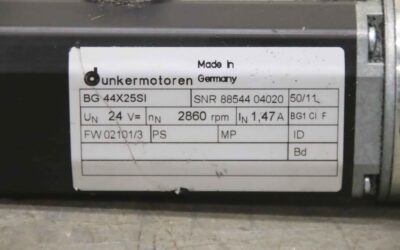 Servo-Getriebemotor von Dunkermotoren - BG 44X25SII PLG 52 – Bild 5