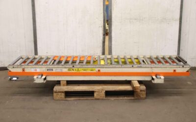 Scherenhubtisch mit Rollenbahn von unbekannt - Traglast 1000 kg  2400 x 820 mm – Bild 3