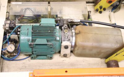 Scherenhubtisch mit Rollenbahn von unbekannt - Traglast 1000 kg  2400 x 820 mm – Bild 6