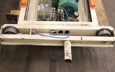 Scherenhubtisch mit Rollenbahn von unbekannt - Traglast 1000 kg  2400 x 820 mm – Bild 7