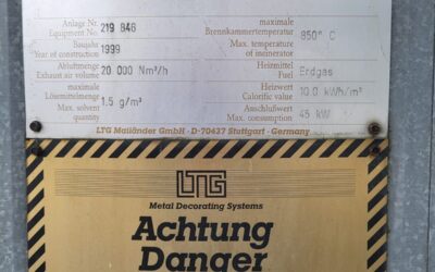 thermische Abluftverbrennungsanlage von LTG - 20000 Nm³/h – Bild 4