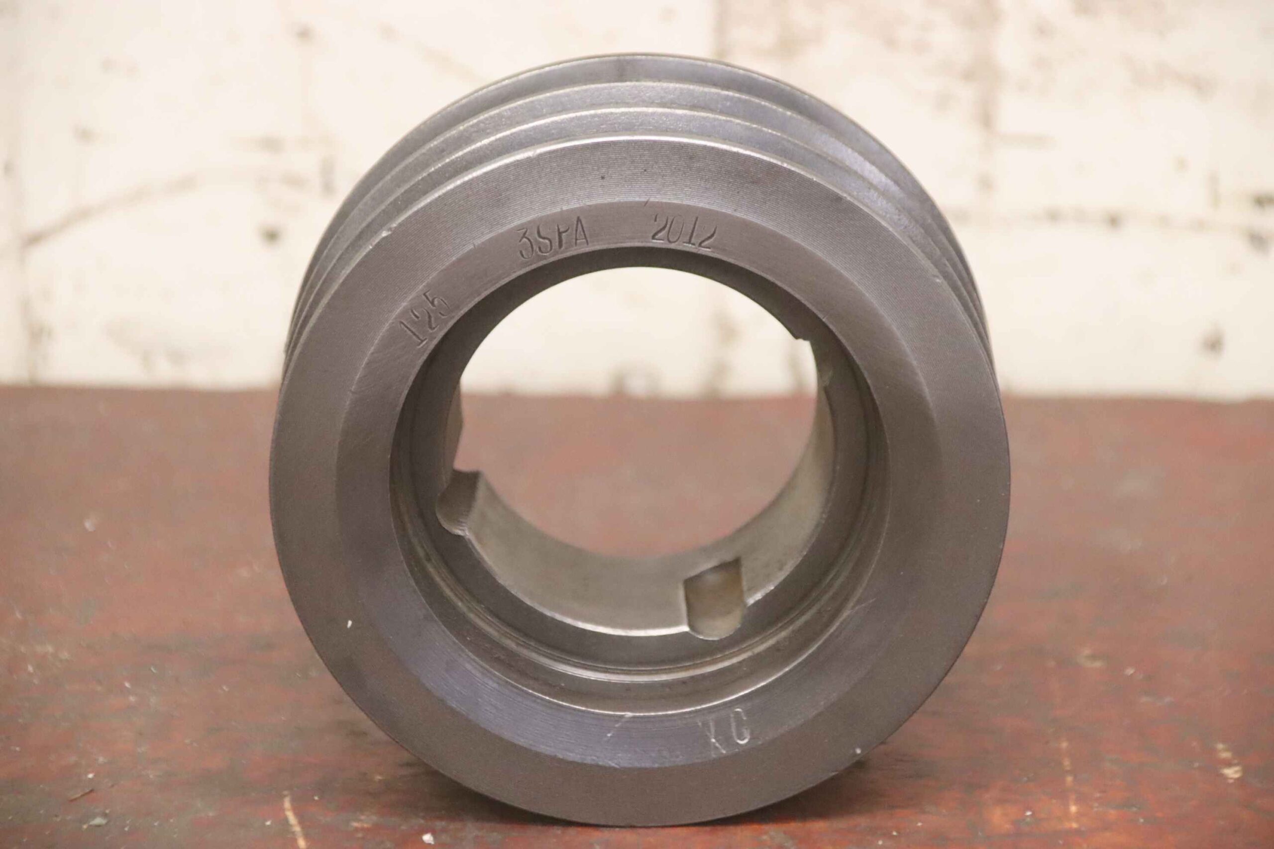 Keilriemenscheibe 3-rillig von Guss - SPA 130-3 (13 mm) – Bild 3