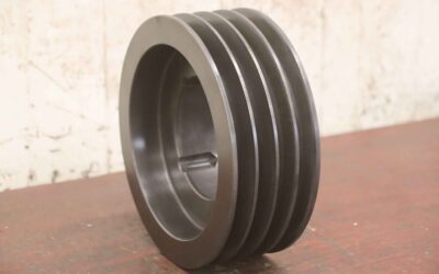 Keilriemenscheibe 4-rillig von Guss - SPB 220-4 (17 mm) – Bild 2