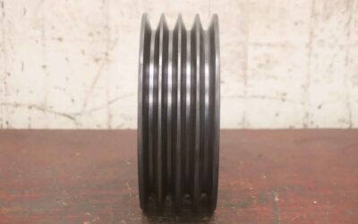 Keilriemenscheibe 4-rillig von Guss - SPB 220-4 (17 mm) – Bild 3