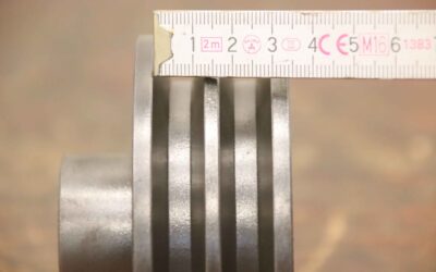 Keilriemenscheibe 2-rillig von Guss - SPA 102-2 (13 mm) – Bild 4