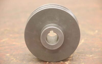 Keilriemenscheibe 2-rillig von Guss - SPA 102-2 (13 mm) – Bild 6