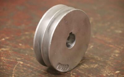 Keilriemenscheibe 2-rillig von ALU - SPA 100-2 (13 mm)