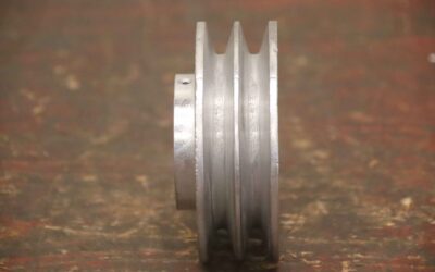 Keilriemenscheibe 2-rillig von ALU - SPA 100-2 (13 mm) – Bild 3