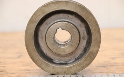 Keilriemenscheibe 2-rillig von Alu - SPZ 125-2 (10 mm) – Bild 6