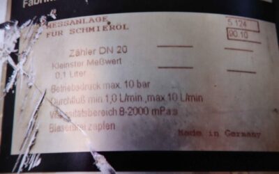 Ölkabinett Frischölpumpe von Tecalemit - 1.54 80 01.4  1 bis 10 l/min – Bild 7