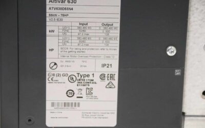 Frequenzumrichter 55 kW von Schneider Electric - Altivar 630 ATV630D55N4 – Bild 4