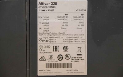Frequenzumrichter 1,1 kW von Schneider Electric - Altivar 320 ATV320U11N4B – Bild 4
