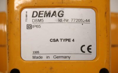 Kranfernbedienung von Demag - DSM5 CSA Type 4 – Bild 4