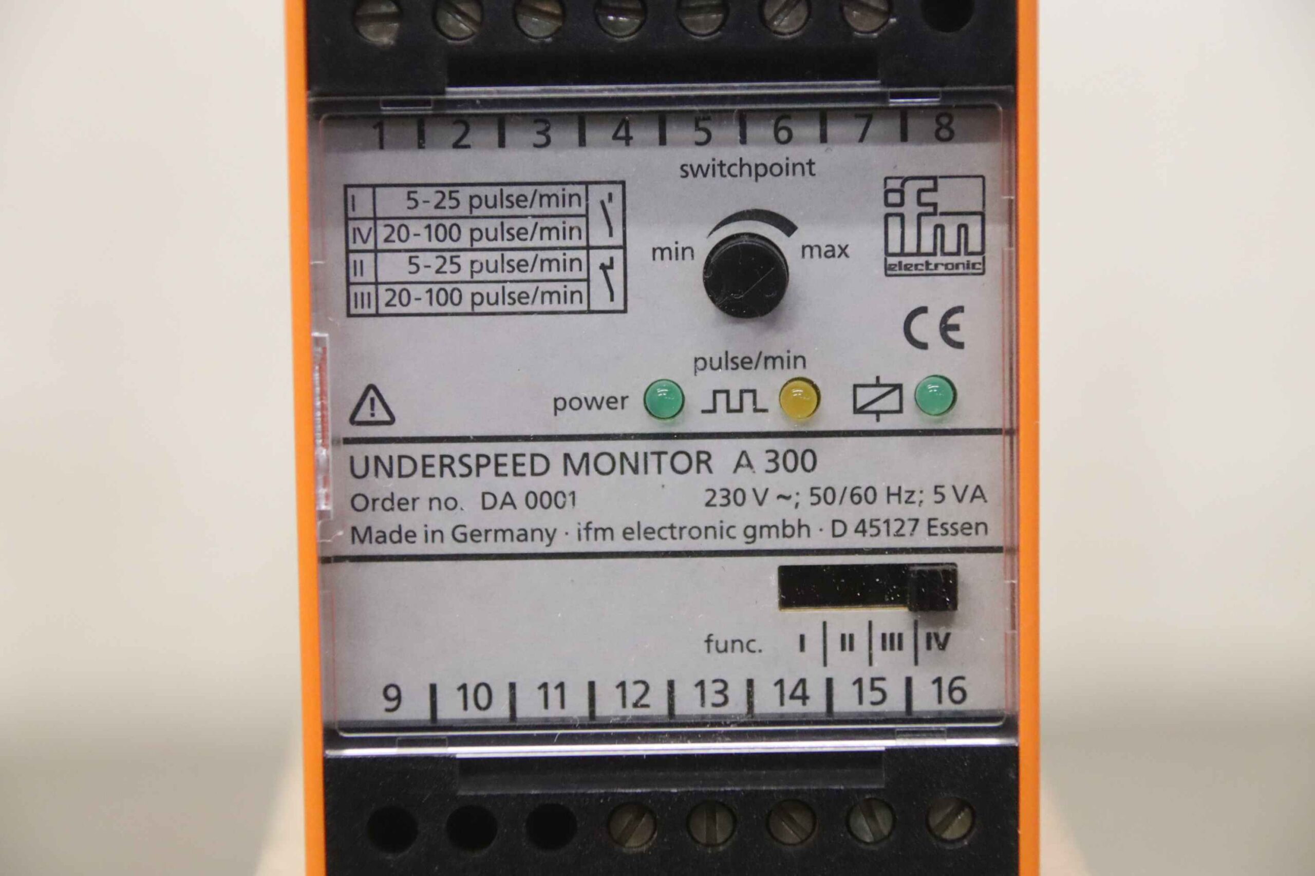 Stillstandwächter von IFM - A 300 DA0001 – Bild 4