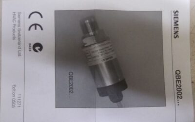 Drucksensor von Siemens - QBBE2002-P16 – Bild 5
