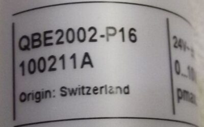 Drucksensor von Siemens - QBBE2002-P16 – Bild 7
