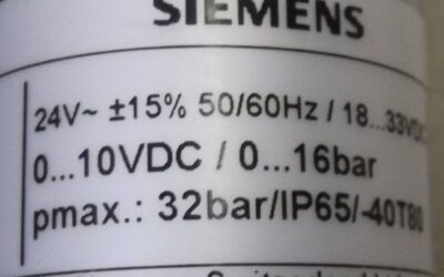 Drucksensor von Siemens - QBBE2002-P16 – Bild 8