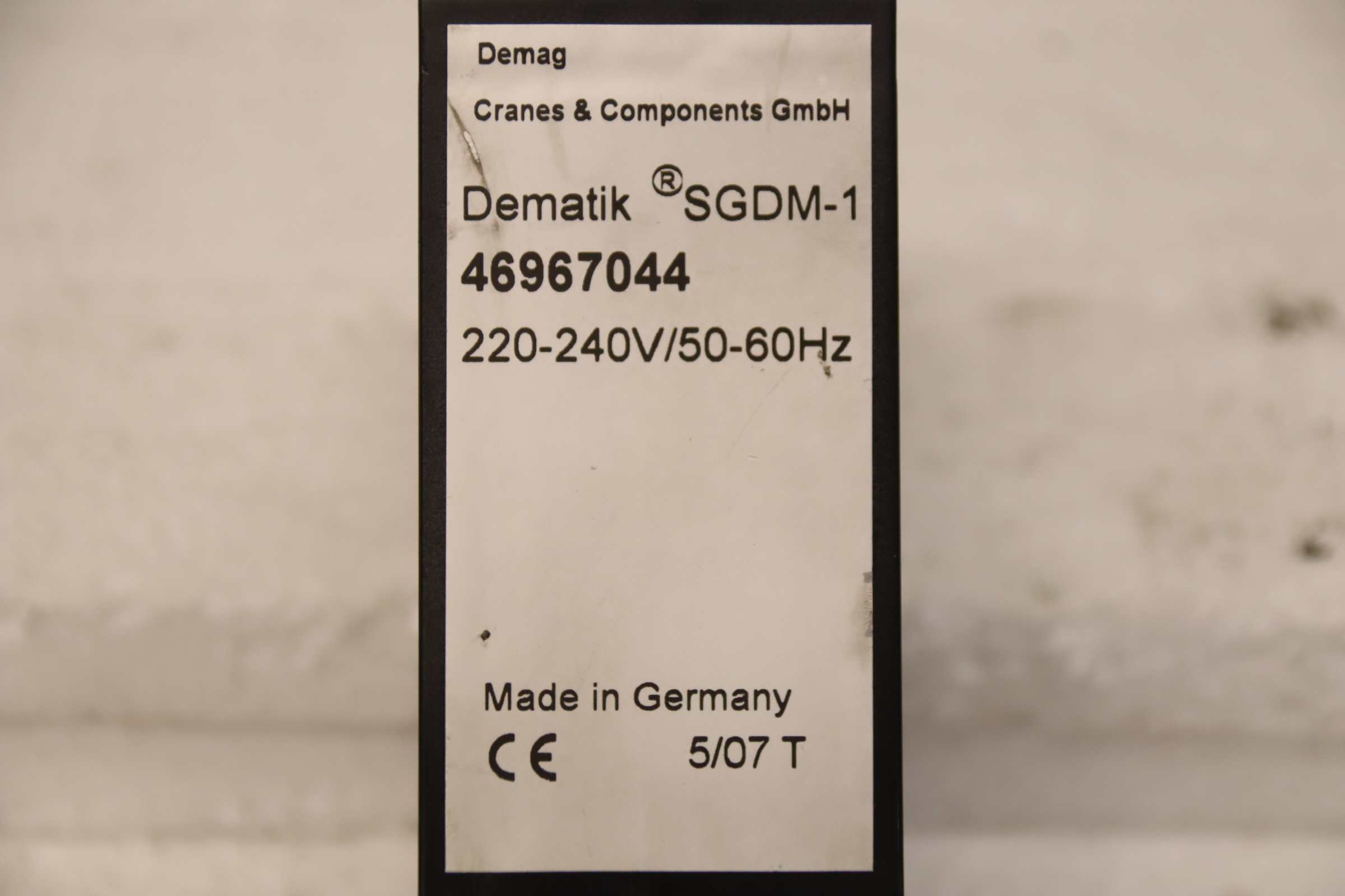 Sicherheitsrelais von Demag - Dematik SGDM-1 46967044 – Bild 4