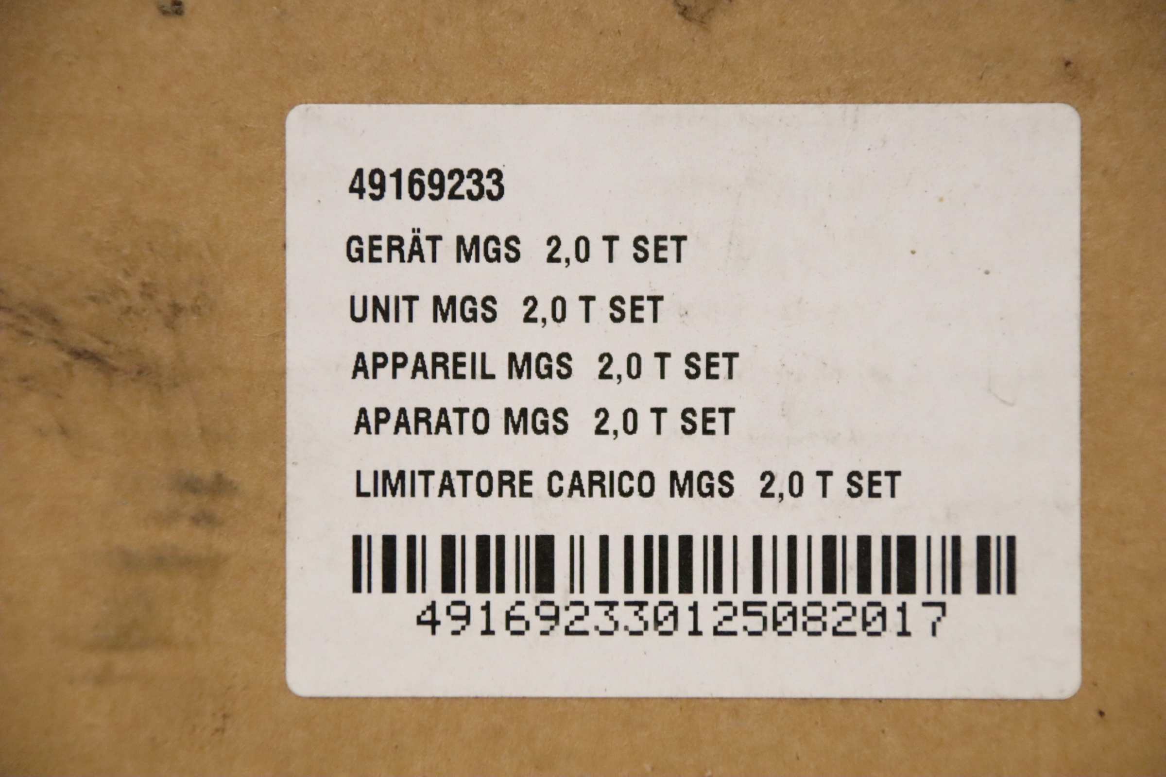 Lastmesseinrichtung von Demag - MGS 0,63/2,20 49169244 – Bild 8