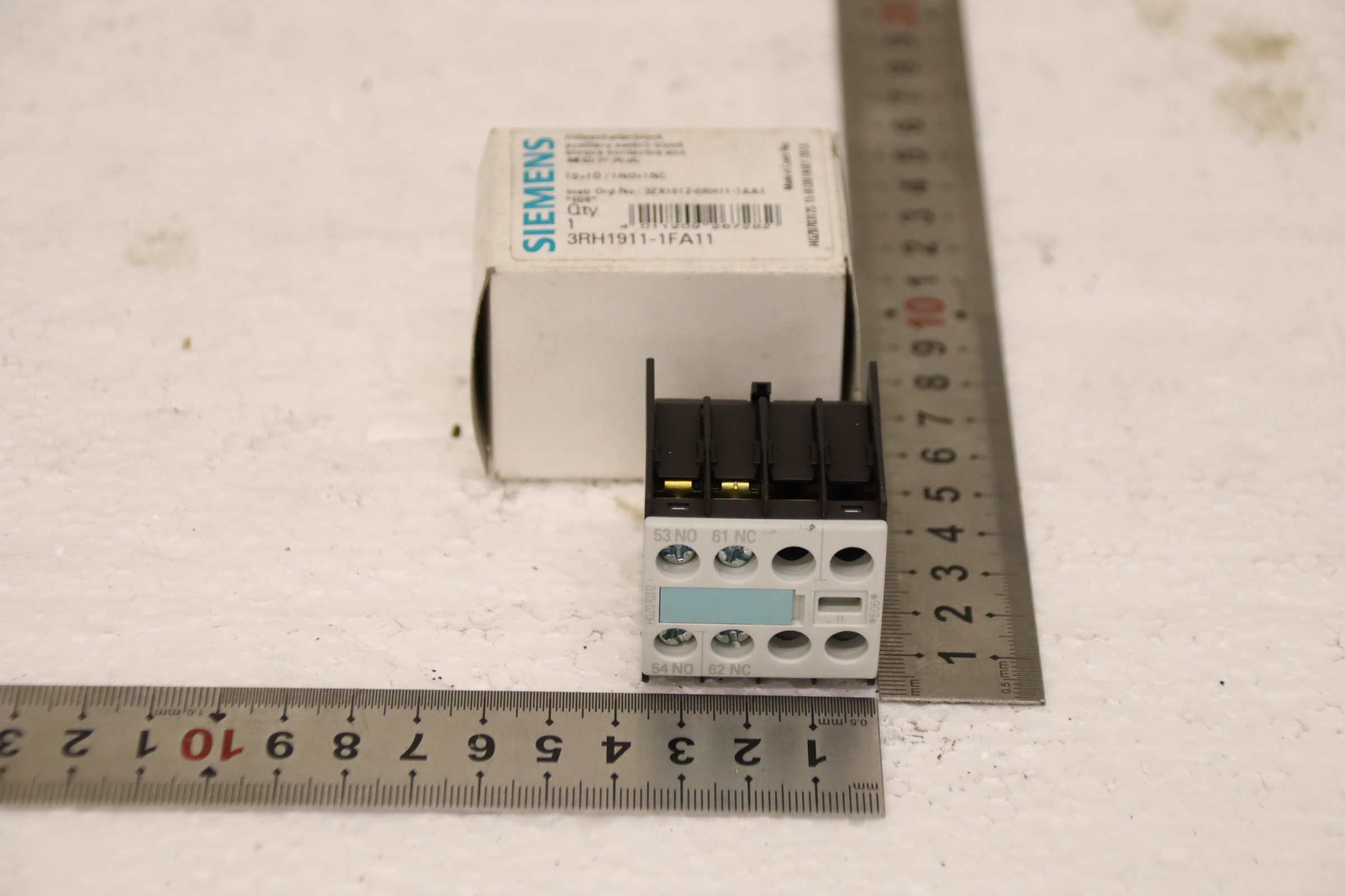 Hilfsschalterblock 3 Stück von Siemens - 3RH1911-1FA11 3ZX1012-0RH11-1AA1 – Bild 3