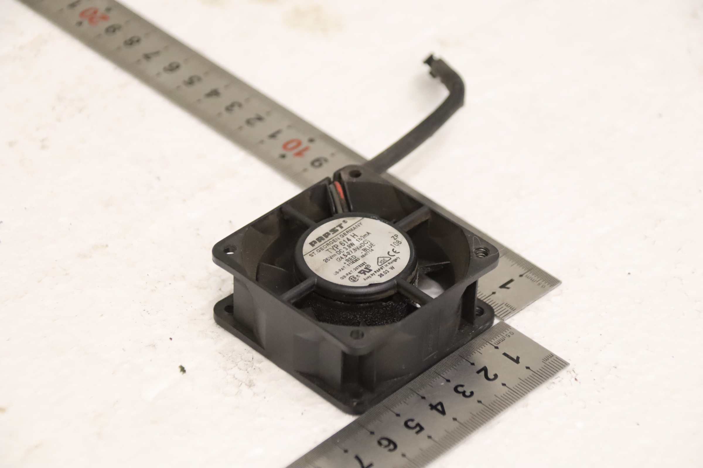 Axial Ventilator 24 V 3,8 W von Papst - 614 H – Bild 2